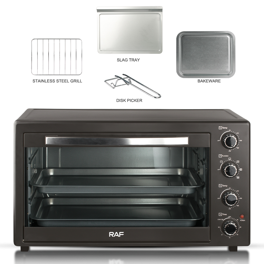 RAF European standard cross-border electric oven 38L large capacity independent temperature control household multi-functional oven visible baking oven Application Scenario