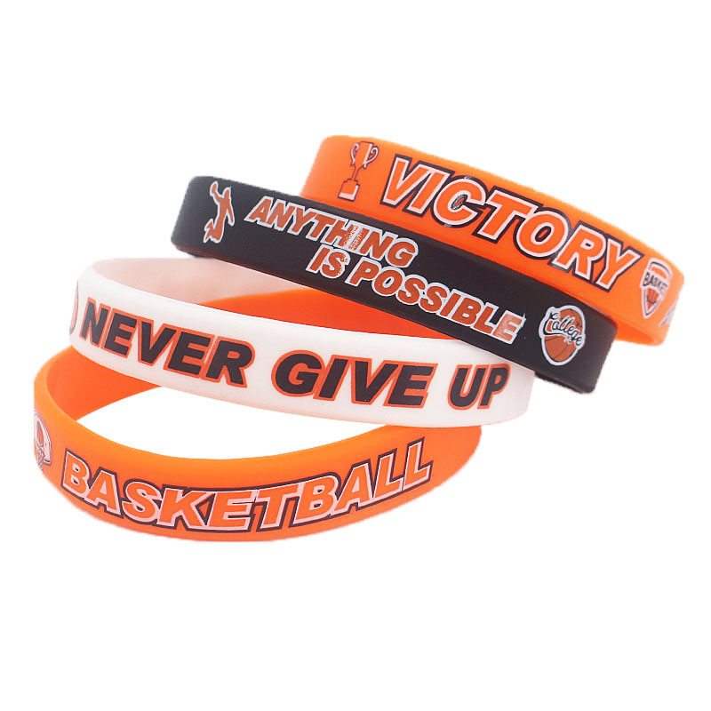 硅胶手环/夜光手环/篮球手环/手环/啪啪圈细节图