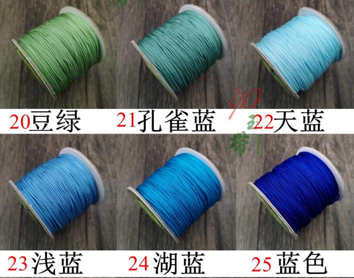 Jade thread, diy bracelet weaving, can be used to weave various bracelets, necklaces and headwear Specification image