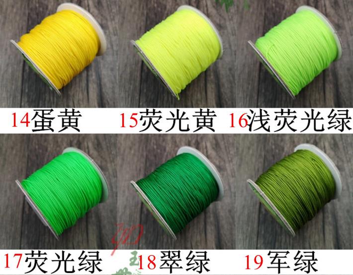 Jade thread, diy bracelet weaving, can be used to weave various bracelets, necklaces and headwear Application Scenario