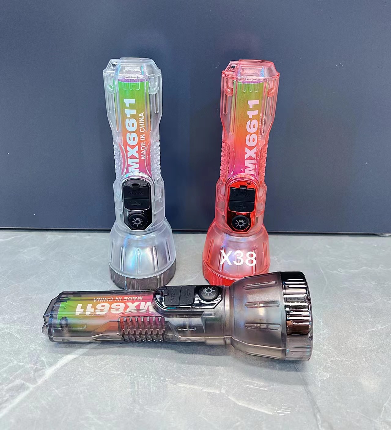 Mx6611 Color Flashlight Handheld Flashlight