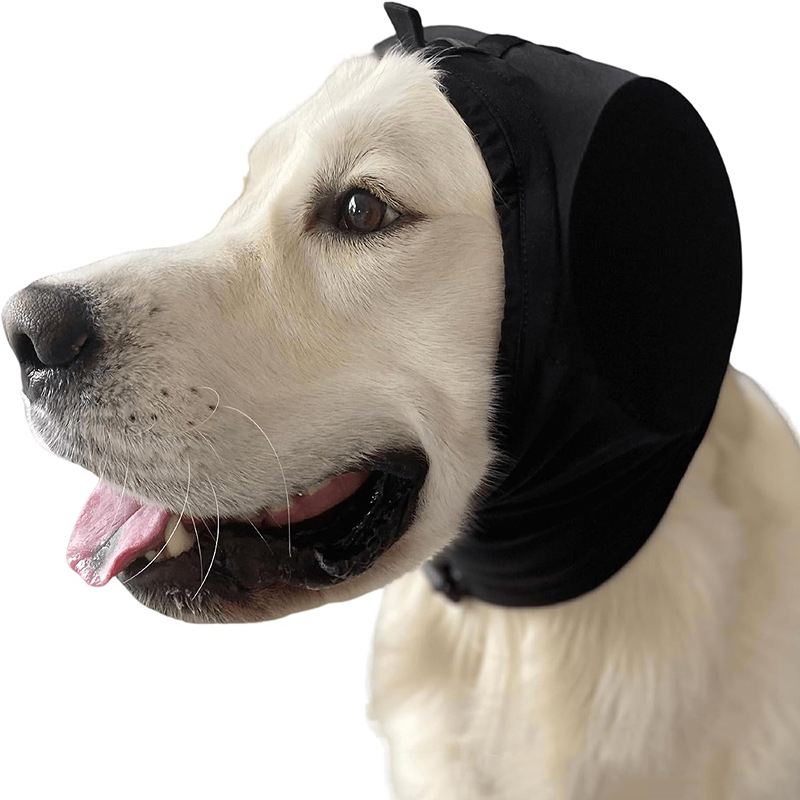 Cross-border wholesale for dog ear noise cover pet dog scarf Noise cancelling earphone cover dog ear cap