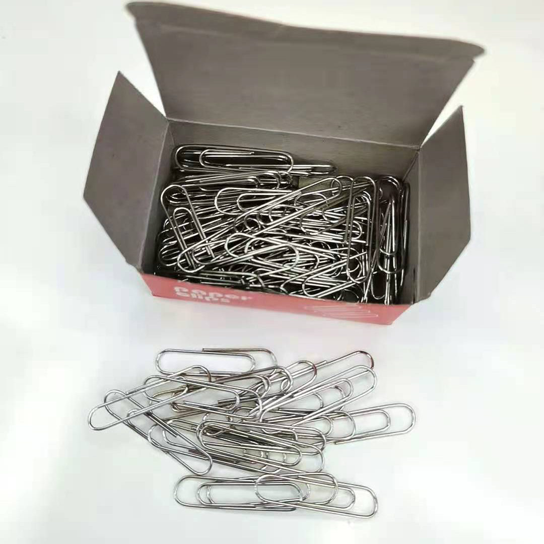 50mm paper clip, creative bookmark, paperclip, free shipping clip, electroplated watch, rust-resistant layer, student loop shape details Picture