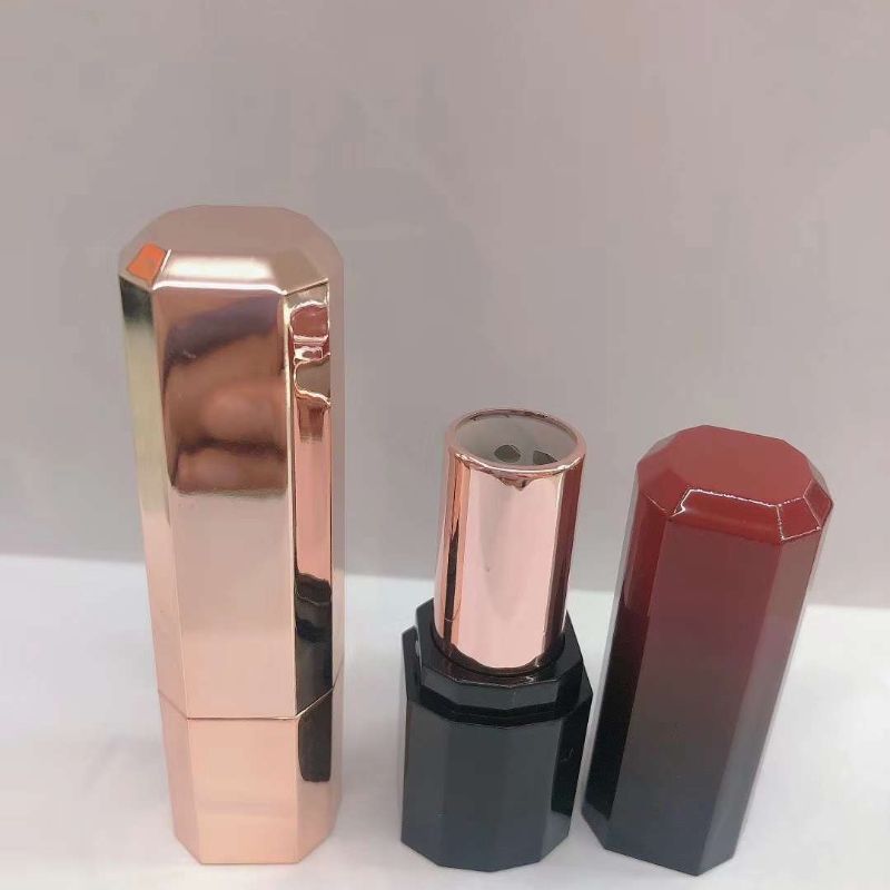 Lipstick tube cosmetic packaging