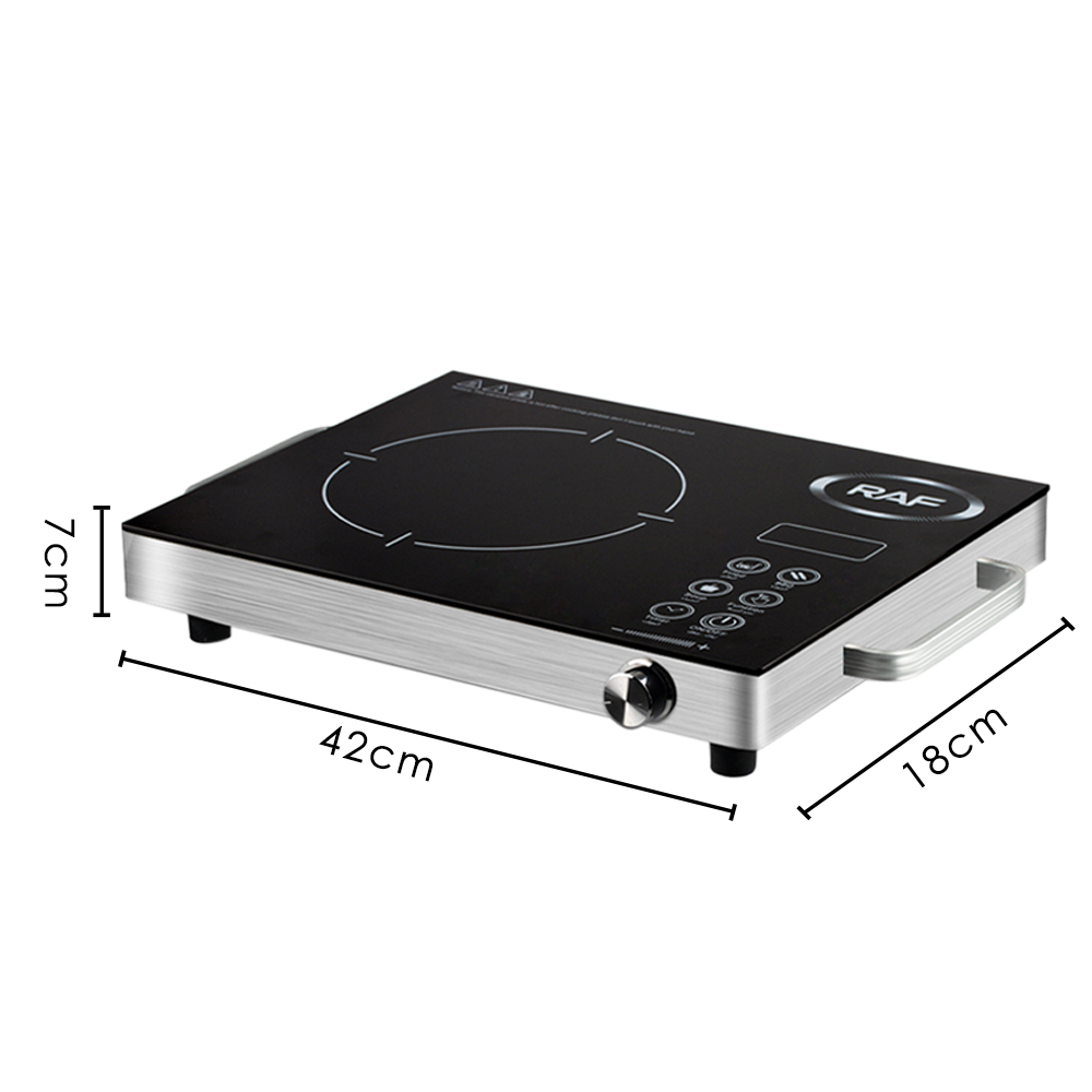 Multi-functional high-power electric ceramic stove, touch-type intelligent household induction cooker, black export induction cooker Specification image