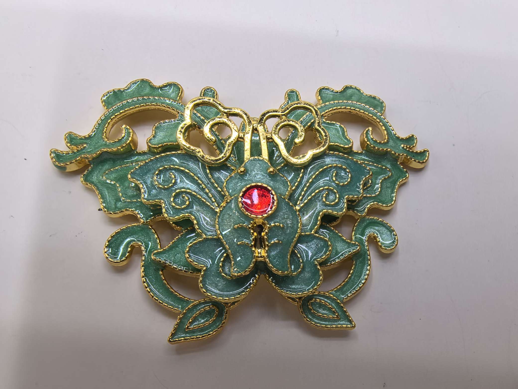 DUY儿童串珠手链 服饰配件定制 镶钻皮条圆盘扣针 个性化手机壳配件 服装辅料精美配饰服装辅料详情图3