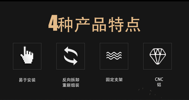 Free Tiger VS-S Night Vision Device multi-functional Stand, PVS-14 dovetail assembly stand, metal bridge arm stand pic 2