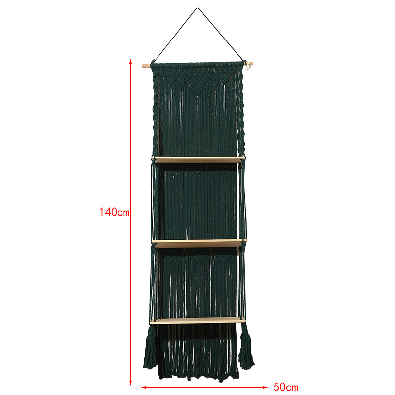 New Bohemian Style Tapestry Hand-Woven Wall Hanging Decorative Wall Cloth Hanging Picture Electricity Meter Box Block Hanging Cloth Item Picture