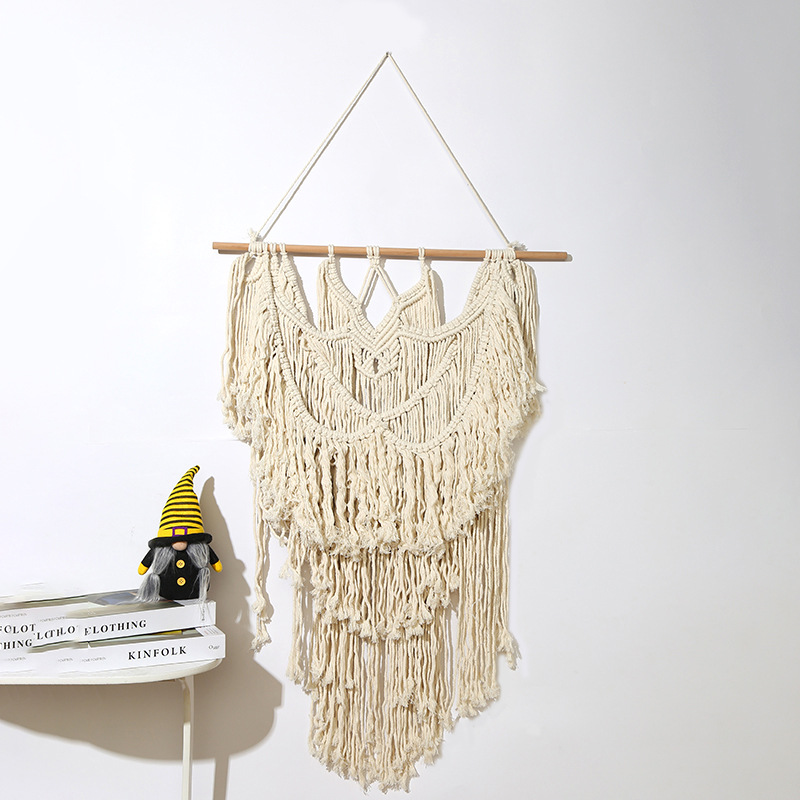 New Bohemian Style Tapestry Hand-Woven Wall Hanging Decorative Wall Cloth Hanging Picture Electricity Meter Box Block Hanging Cloth Item Picture