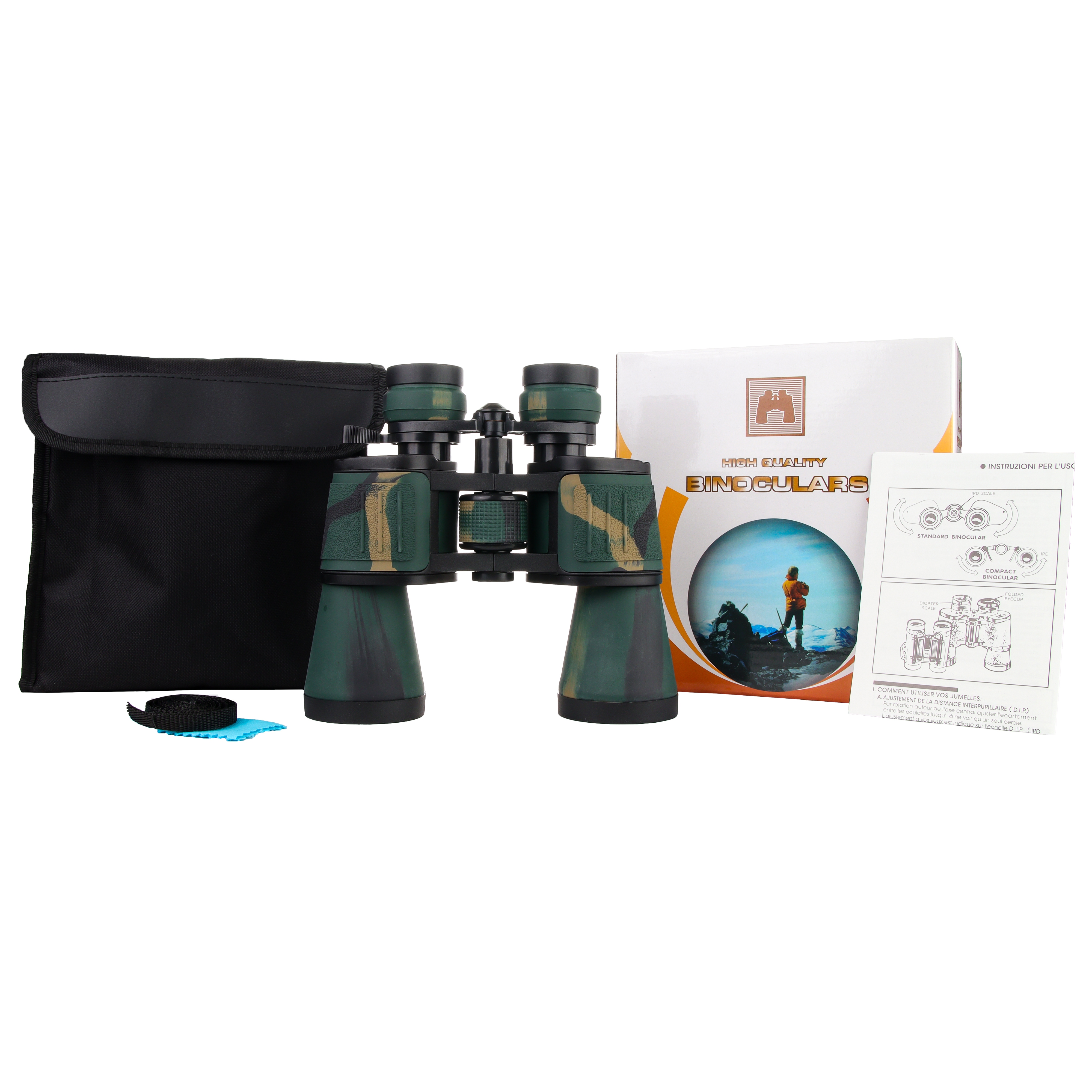 Professional outdoor telescope, high-power high-definition night vision non-infrared telescope