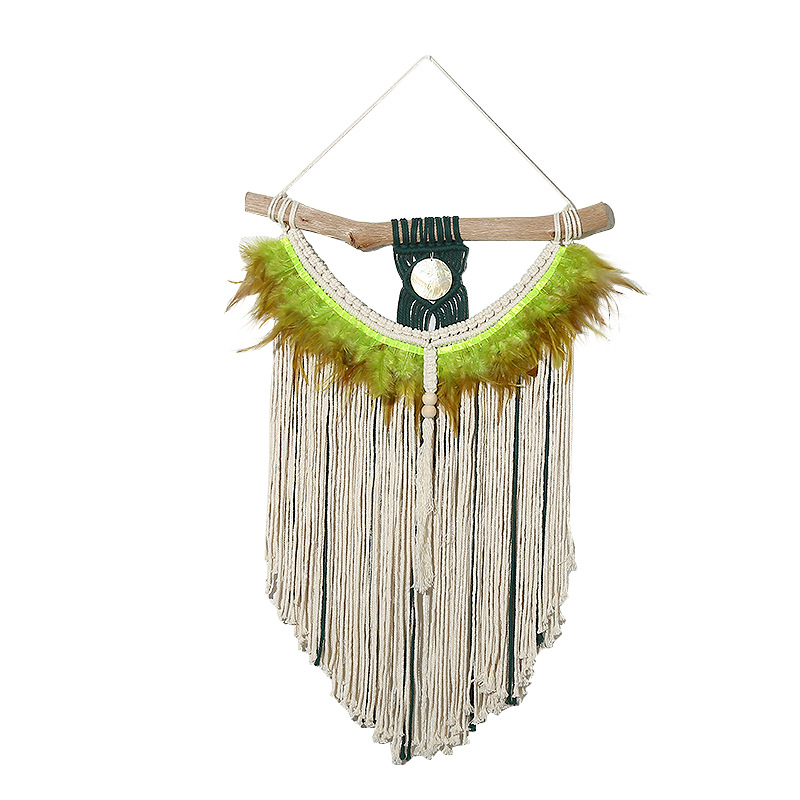 New Bohemian Style Tapestry Hand-Woven Wall Hanging Decorative Wall Cloth Hanging Picture Electricity Meter Box Block Hanging Cloth Item Picture