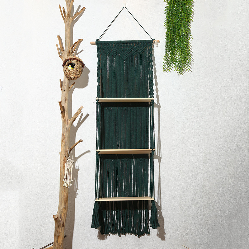 New Bohemian Style Tapestry Hand-Woven Wall Hanging Decorative Wall Cloth Hanging Picture Electricity Meter Box Block Hanging Cloth Application Scenario