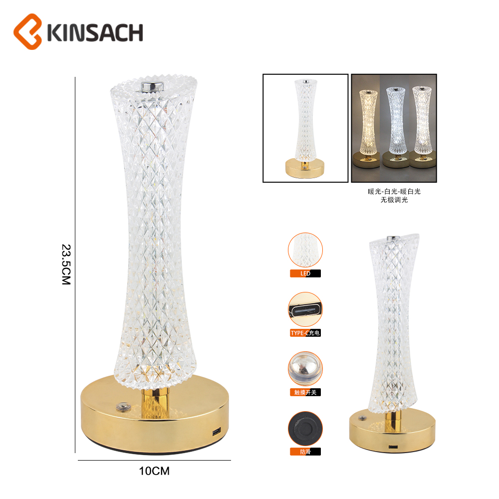 type-c Charging Touch Little Waist Desk Lamp details Picture