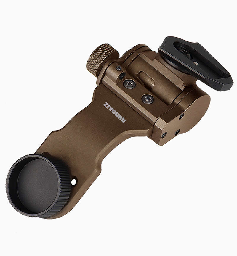 Free Tiger PVS-ZJ Night Vision Device Stand, PVS-14 J arm stand, night vision device curved arm stand, aluminum alloy dovetail pic 14