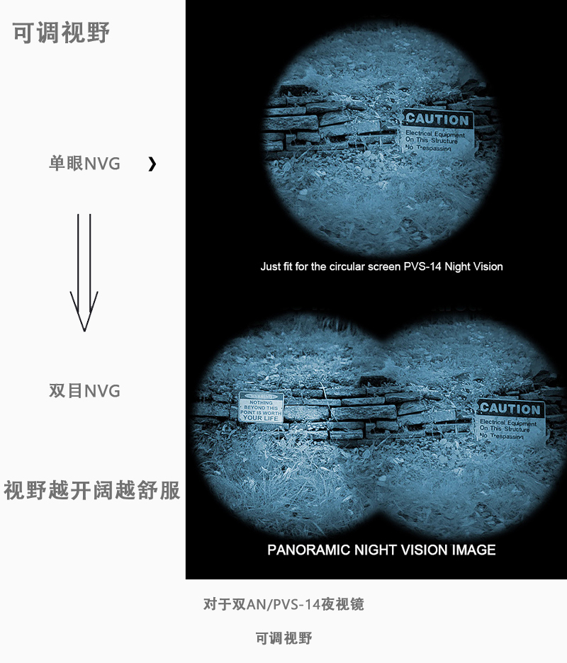 Outdoor sports: DVS-C night vision goggles, binocular bent frame helmet, bypass frame pic 8