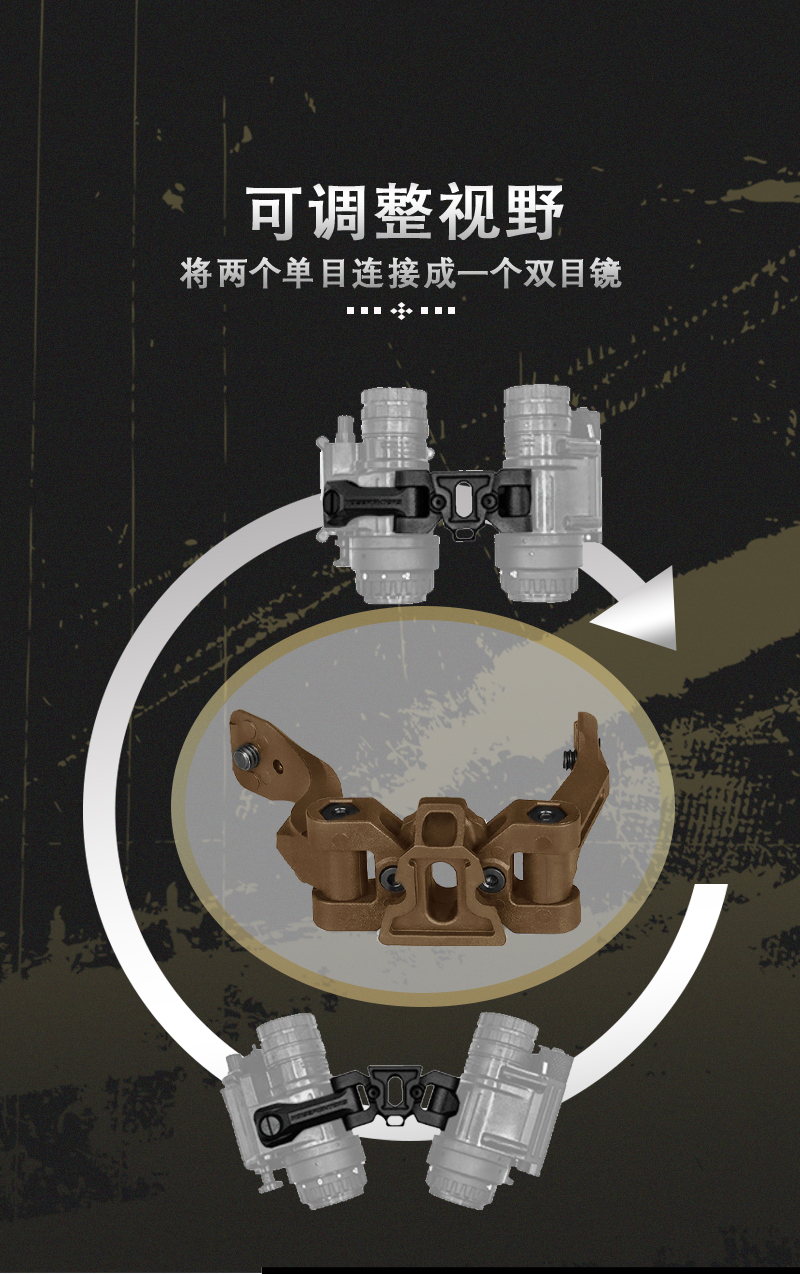 Outdoor sports: DVS-C night vision goggles, binocular bent frame helmet, bypass frame pic 7