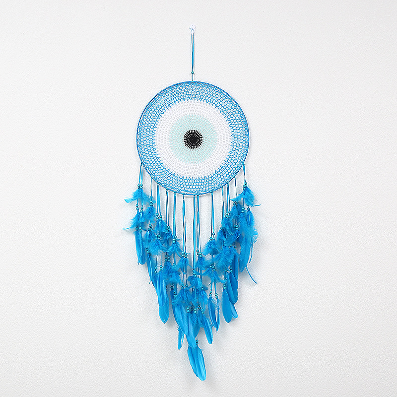 Bohemian Hand-Woven Decorative Tapestry Woven Print Dreamcatcher Background Wall Living Room Bed Wall Blanket Wholesale Item Picture