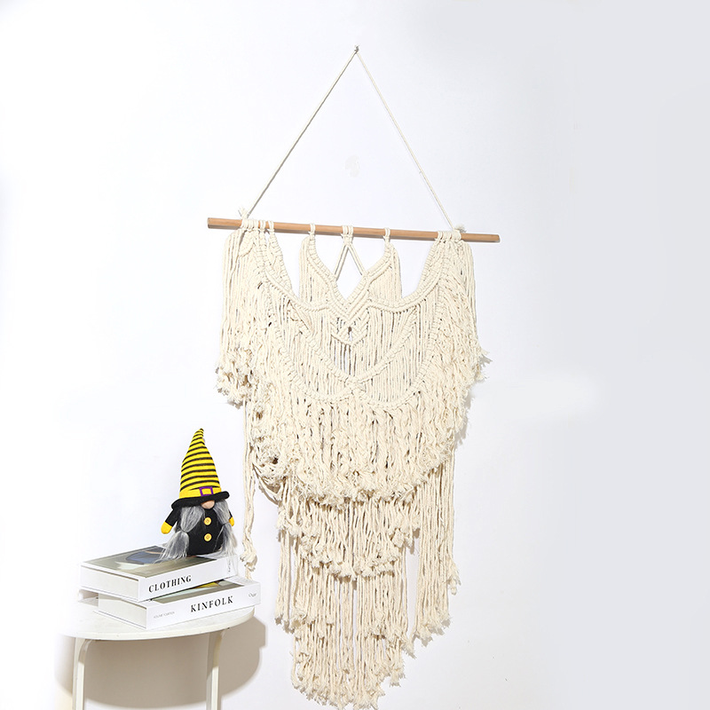 New Bohemian Style Tapestry Hand-Woven Wall Hanging Decorative Wall Cloth Hanging Picture Electricity Meter Box Block Hanging Cloth Specification drawing