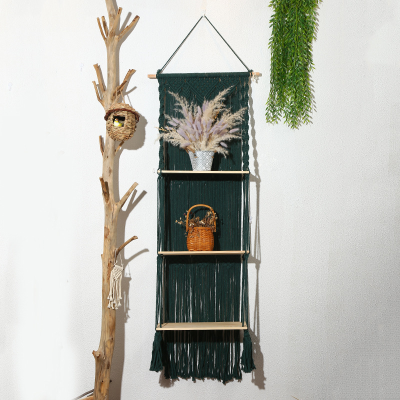 New Bohemian Style Tapestry Hand-Woven Wall Hanging Decorative Wall Cloth Hanging Picture Electricity Meter Box Block Hanging Cloth