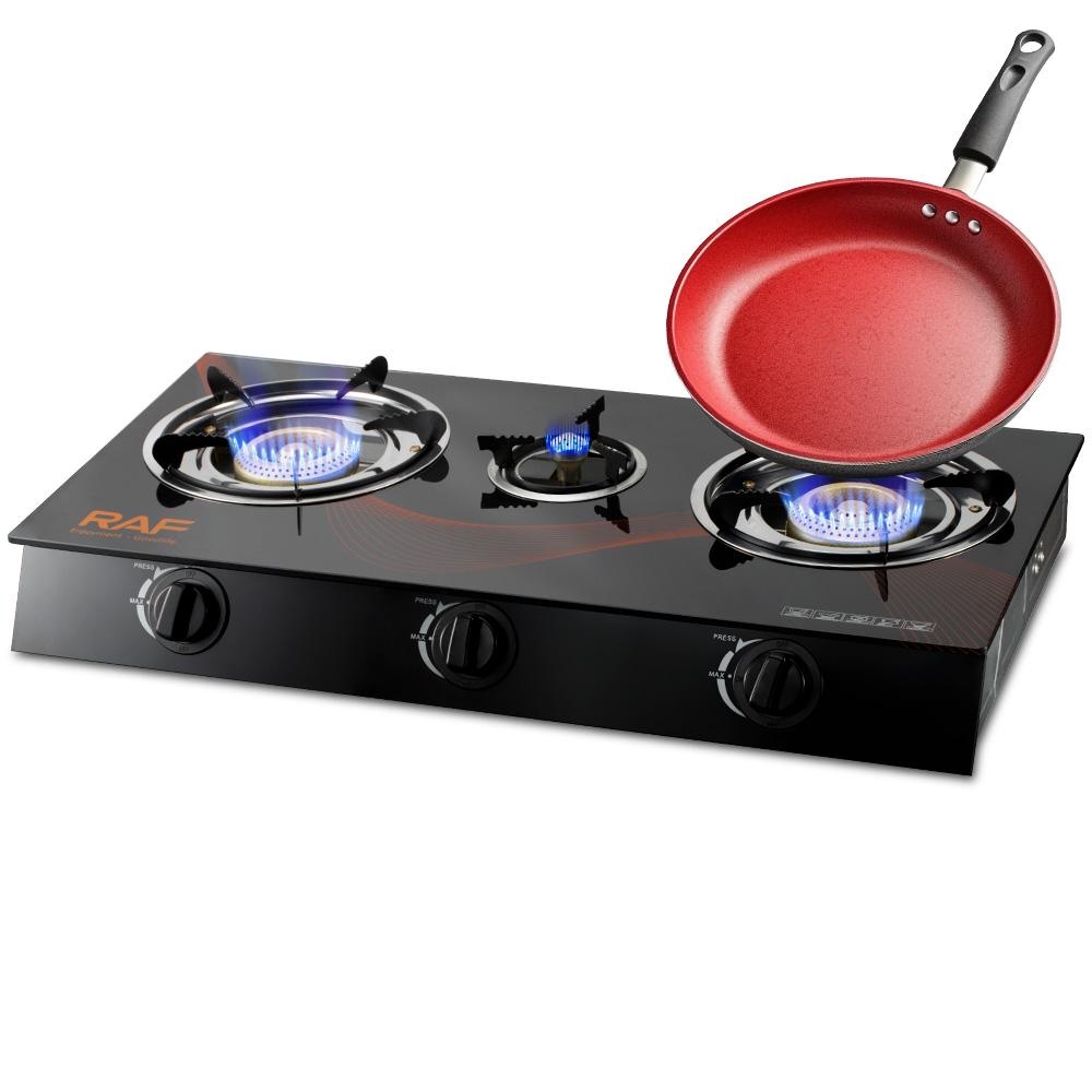 RAF cross-border foreign trade export European-style stoves, single-burner stoves, three-burner stoves, simple European-style gas stoves Specification image