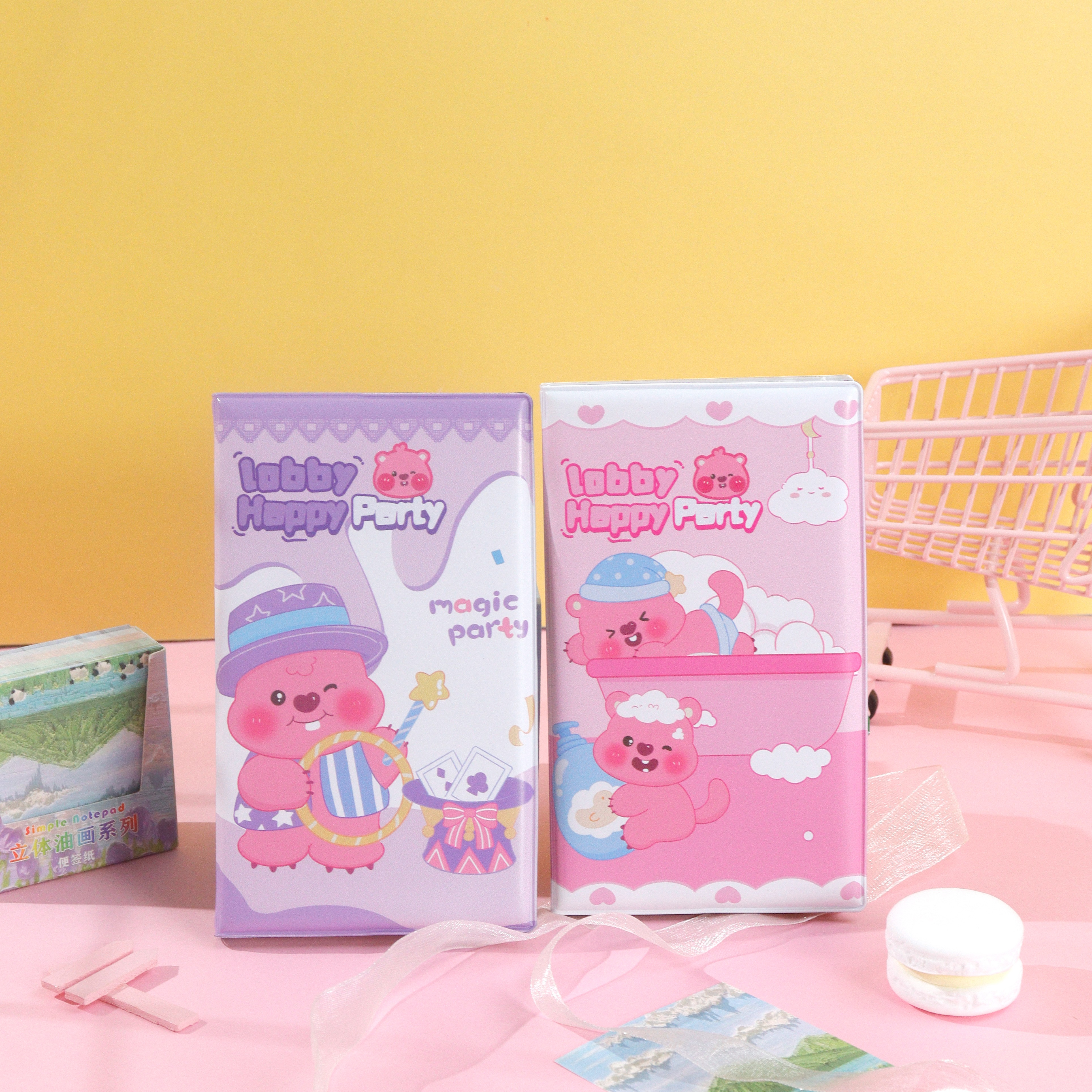 Factory direct sale XX-0860 Menglulu Pocket Decompression Notebook 64K Cute Cartoon Diary details Picture