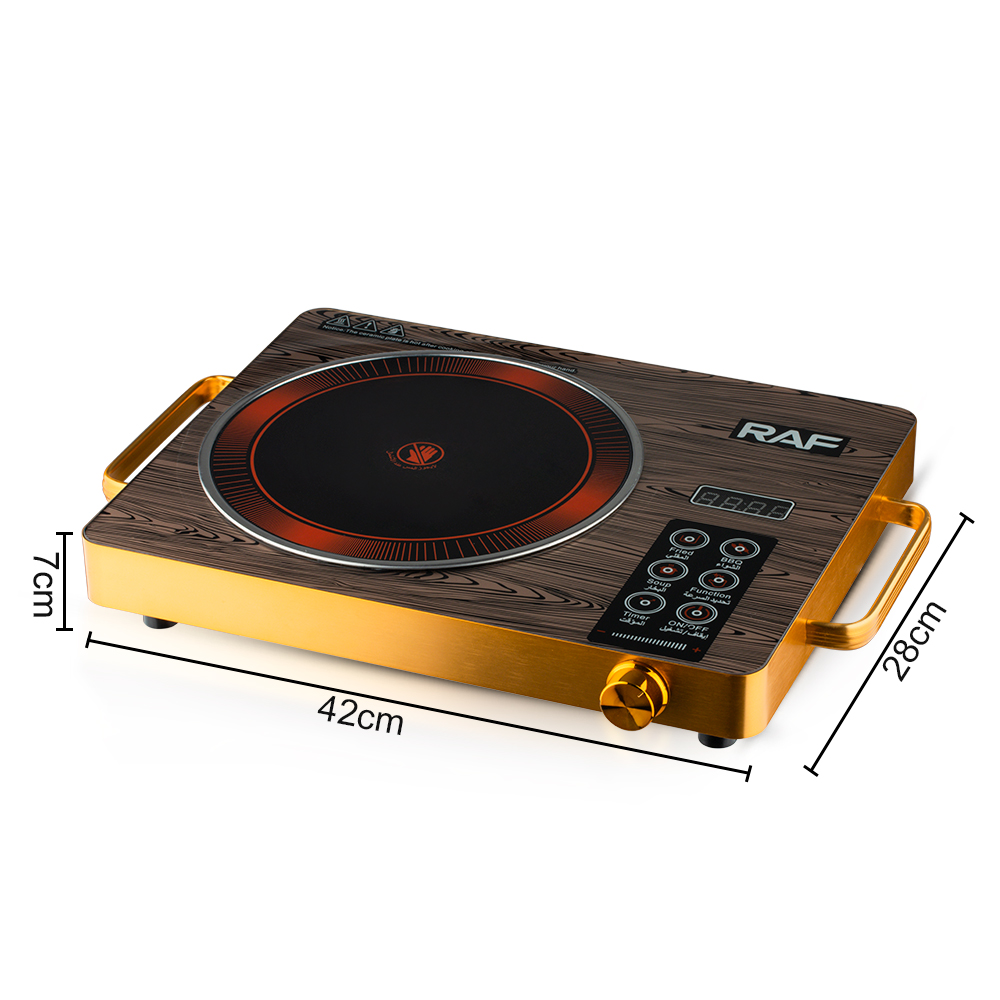 RAF European standard electric ceramic stove, household multi-functional high-power stir-frying hot pot, light wave induction cooker, countertop electric stove R.8029 Item Picture