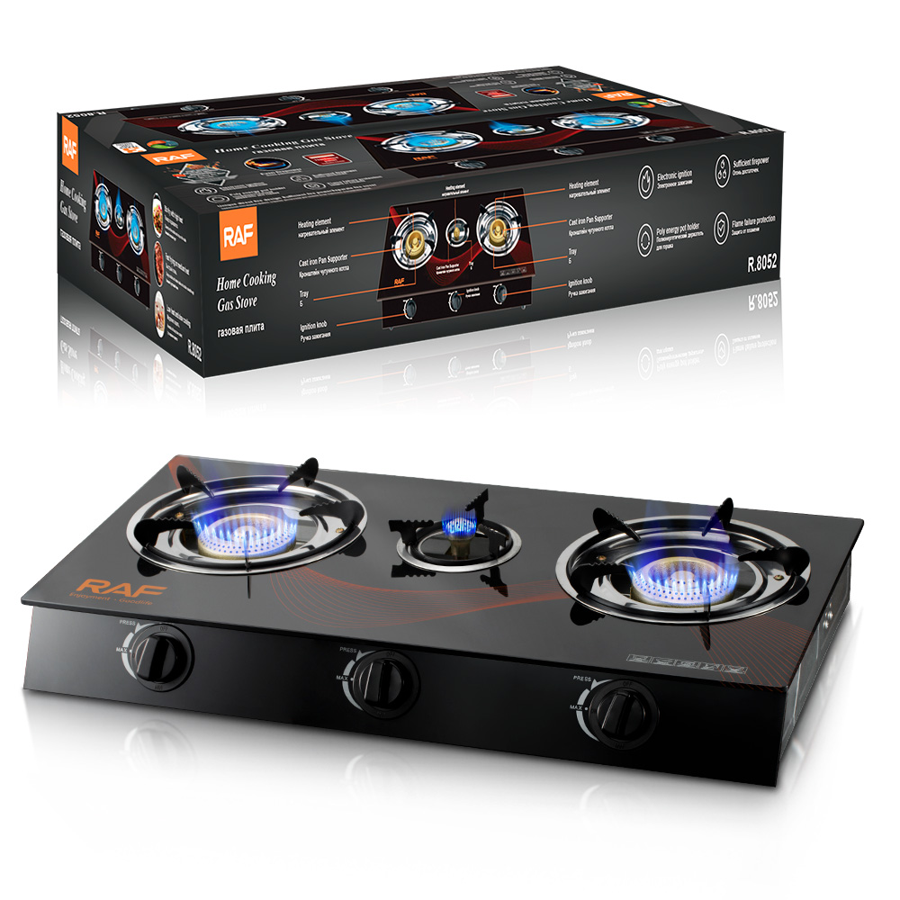 RAF cross-border foreign trade export European-style stoves, single-burner stoves, three-burner stoves, simple European-style gas stoves details Picture