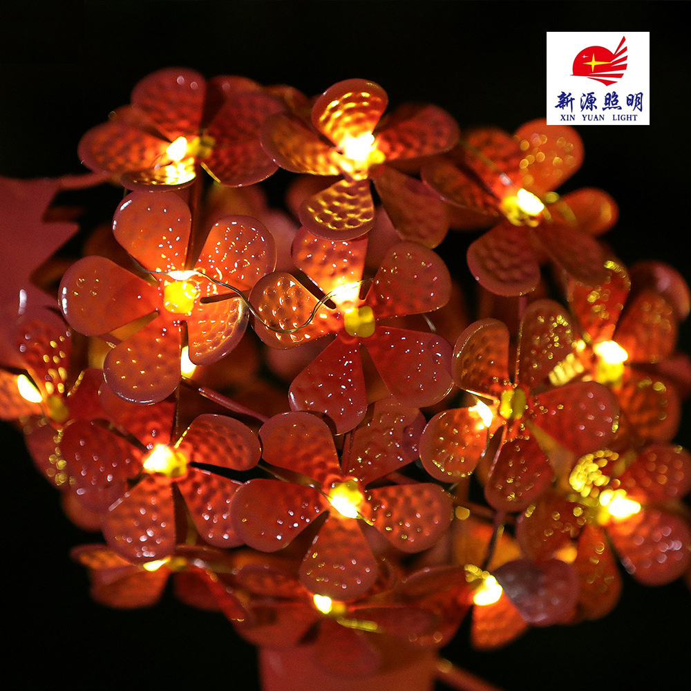 太阳能灯草坪灯/柱头灯户外/亮化灯小草/萤火虫/柱头灯中式细节图