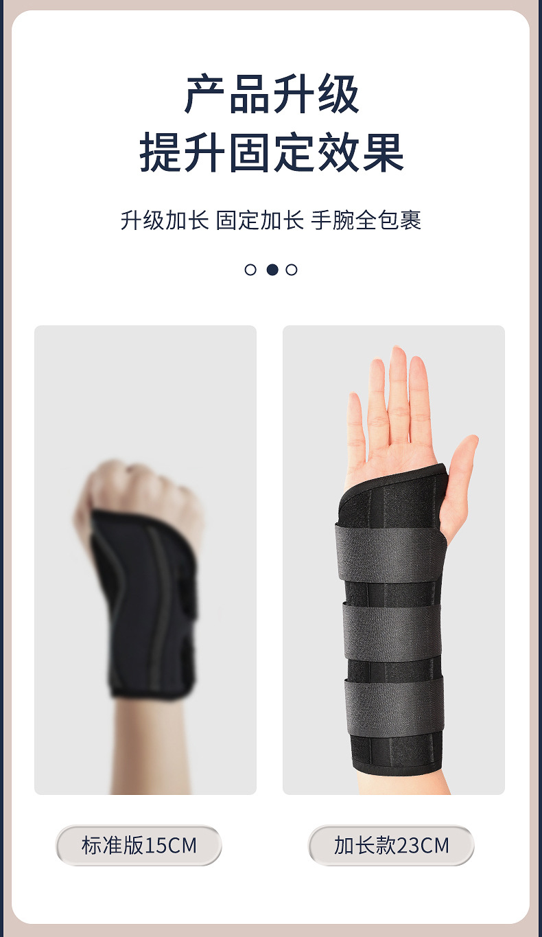 跨境批发腕关节桡骨骨折固定支具腕部复位固定夹板腱鞘手托护腕带详情3