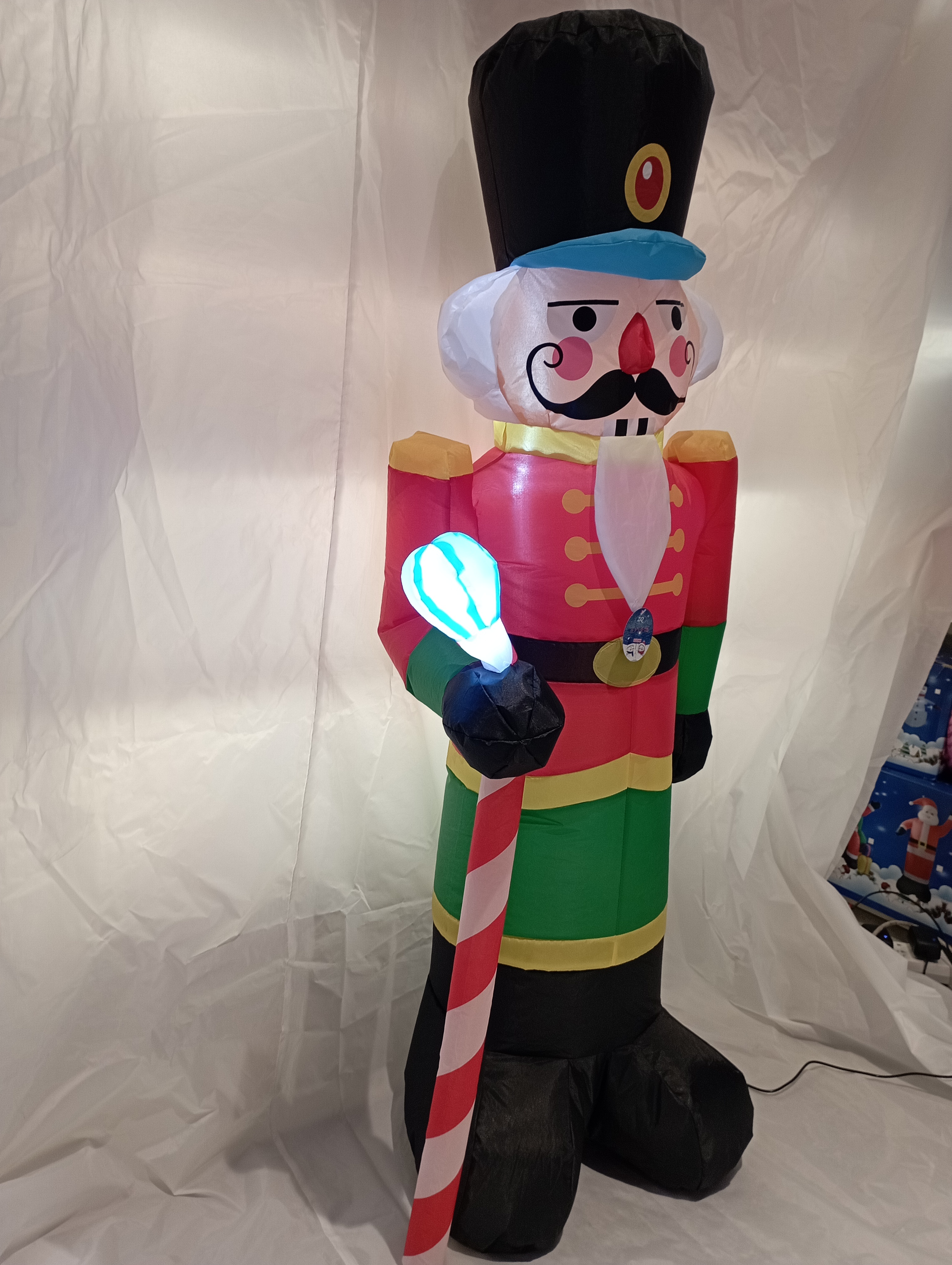 1.2m Christmas inflatable Old Man Christmas pic 2