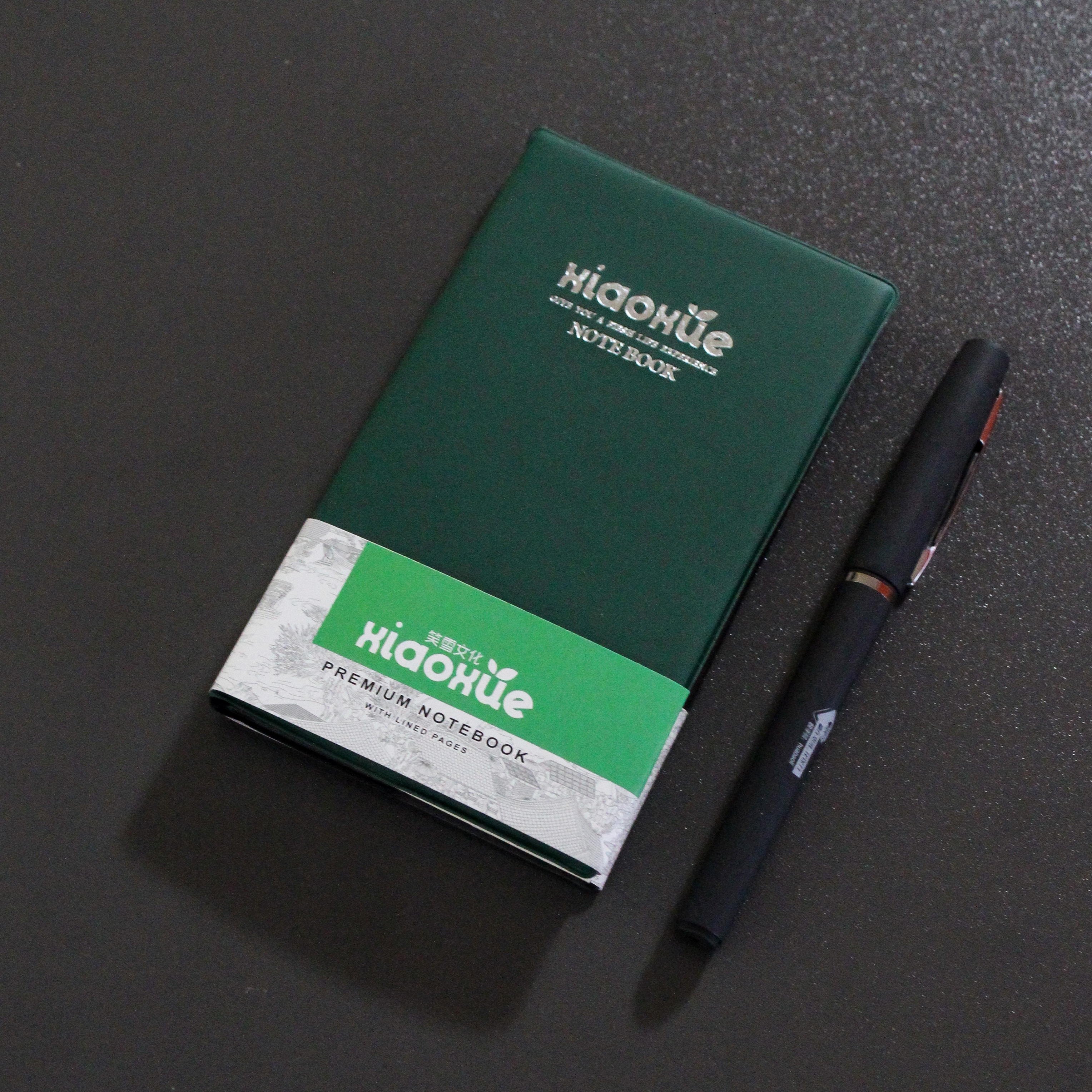 Factory direct sales of XX-0760 64k leather notebook notebook, 64K stationery wholesale, business 64K thickened notebook notebook, simple and high appearance level notebook Specification image