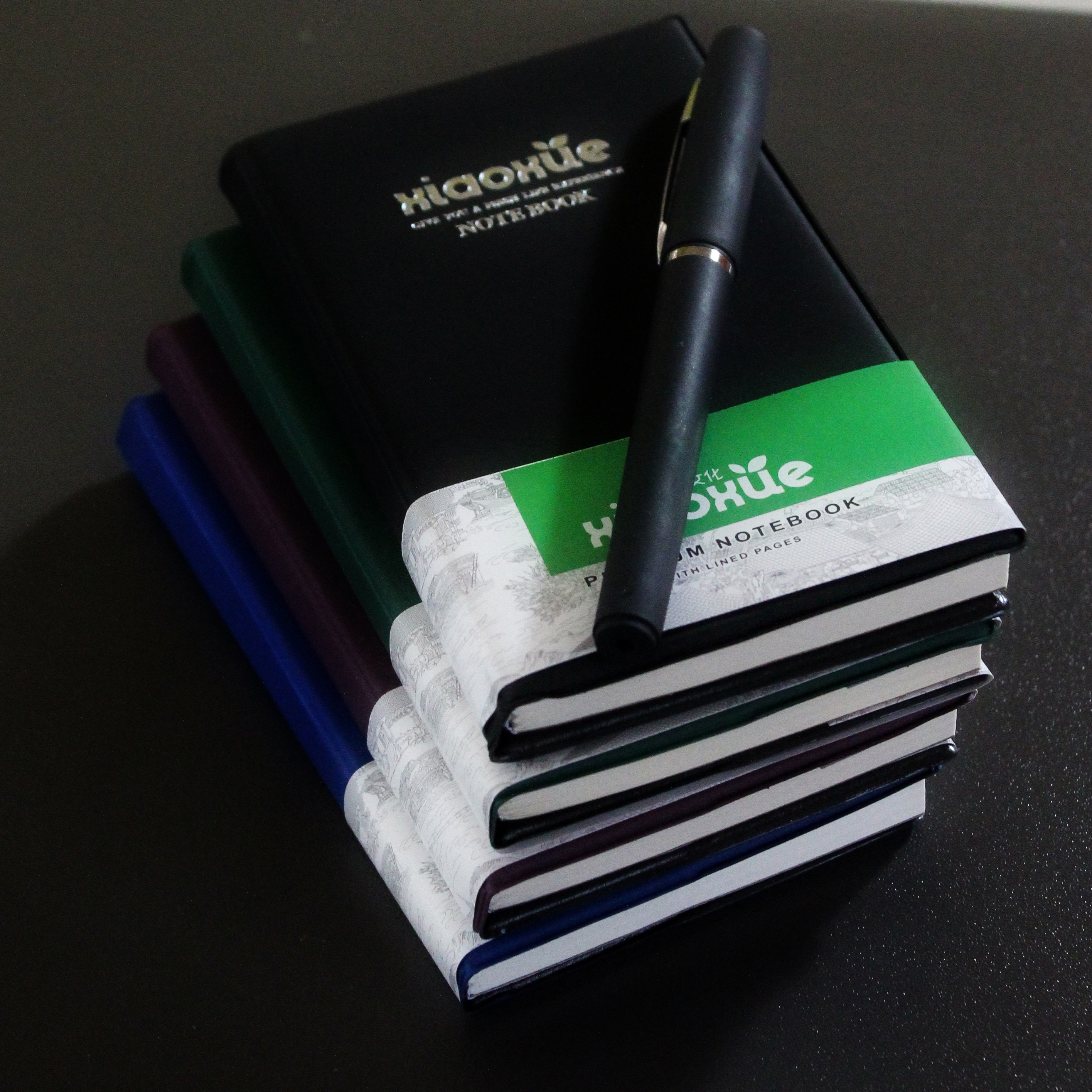 Factory direct sales of XX-0760 64k leather notebook notebook, 64K stationery wholesale, business 64K thickened notebook notebook, simple and high appearance level notebook details Picture