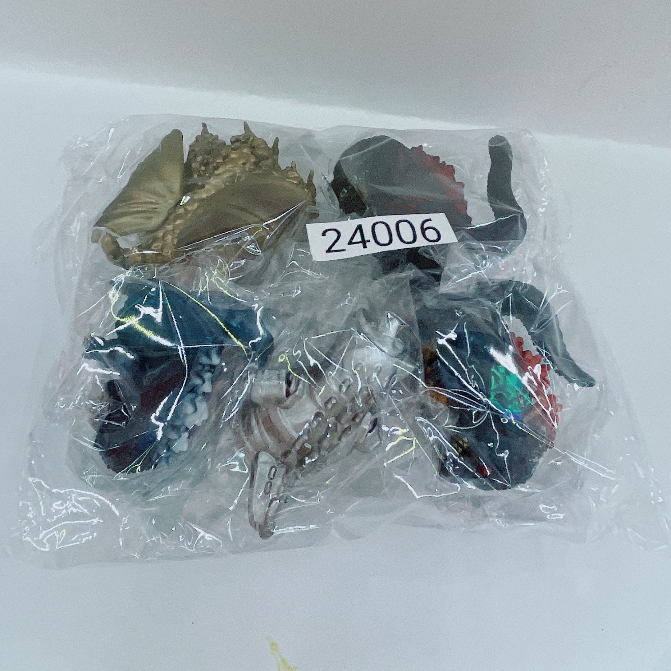 Godzilla finger cots, Godzilla dinosaur figurines, car desktop models, decorative toys details Picture