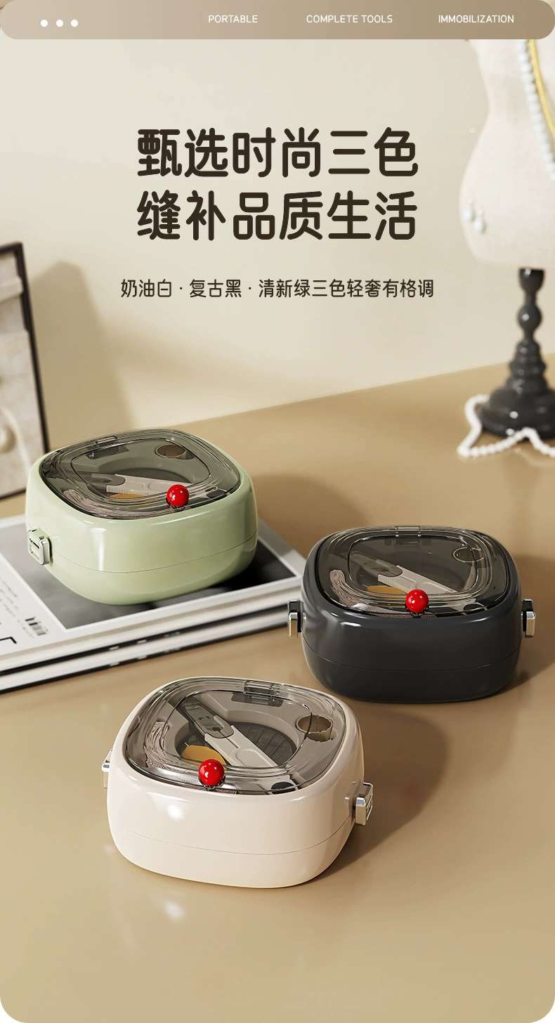 J89-1622方圆磁吸针线盒手工便携式针线工具盒手缝针线盒套装详情图11