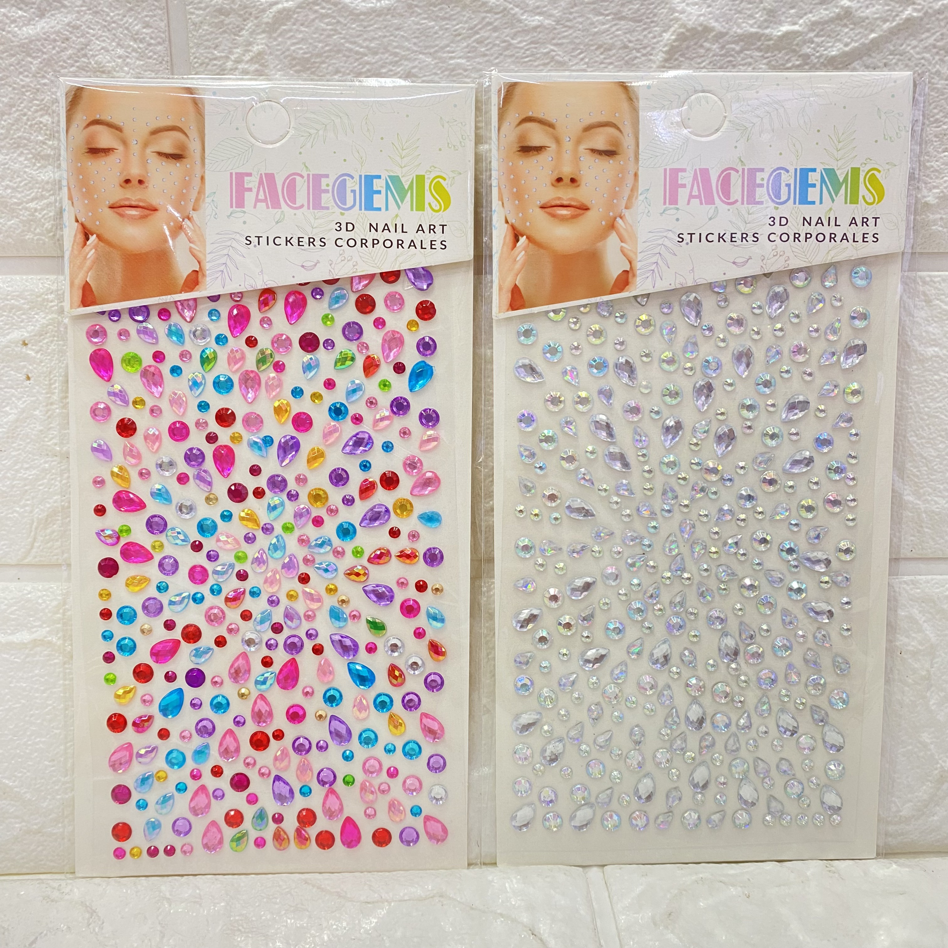 Cheek stickers, face makeup stickers, decorative eye stickers, decorative princess face stickers, diamond stickers, stage performance eye makeup, water diamond stickers pic 5
