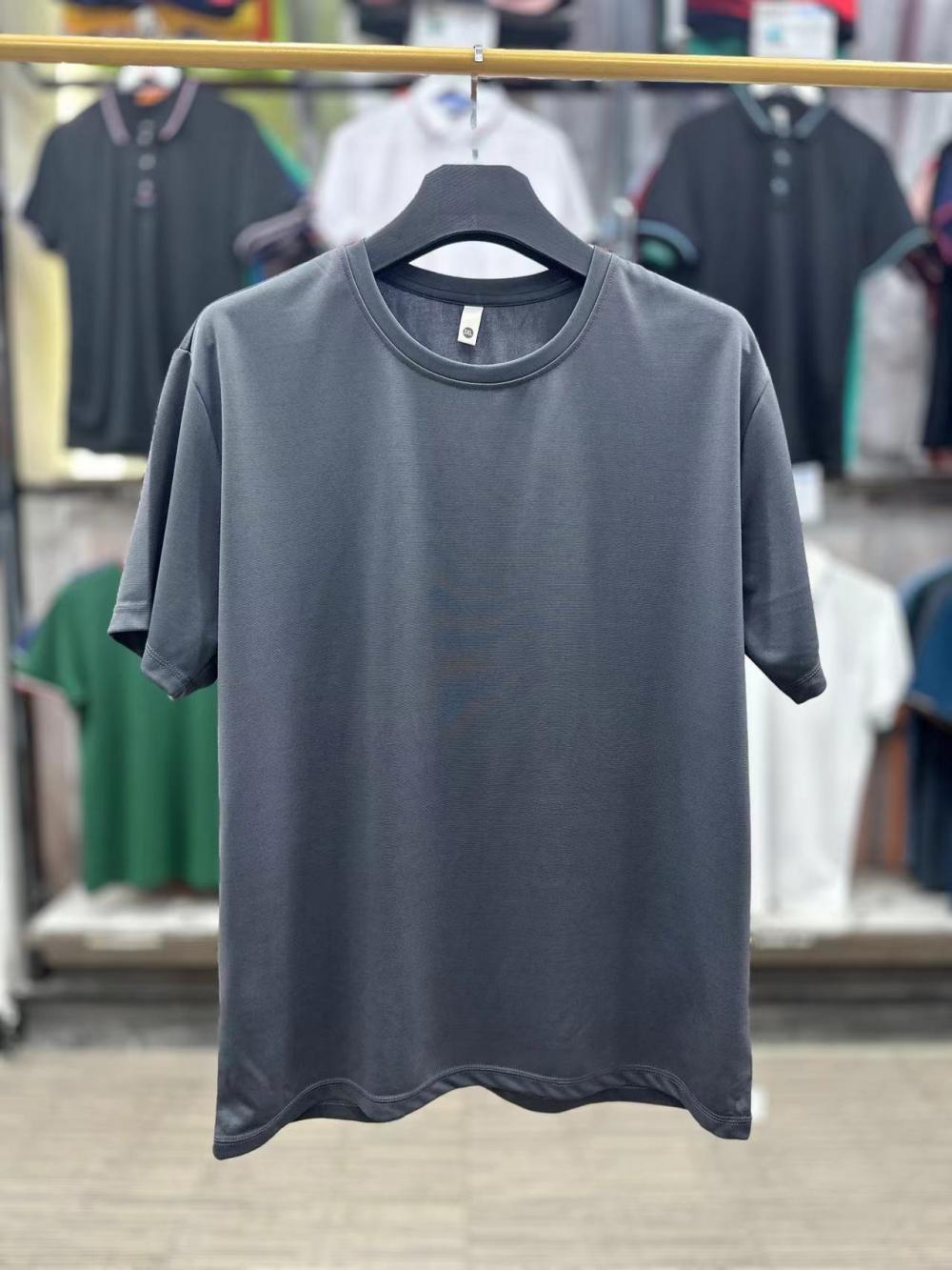 Round Neck Collar Bottom T-Shirt Clothing Spring And Autumn Simple Comfortable Fashion T-Shirt Top Item Picture