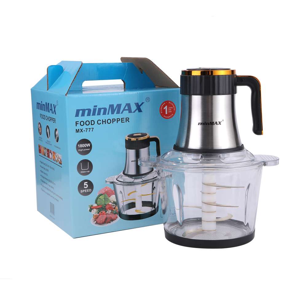  家用电器厨房电器 碎肉机 777 五档铜包铝电机，玻璃杯六叶金色刀
