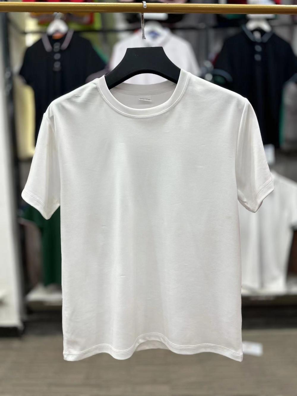 Round Neck Collar Bottom T-Shirt Clothing Spring And Autumn Simple Comfortable Fashion T-Shirt Top