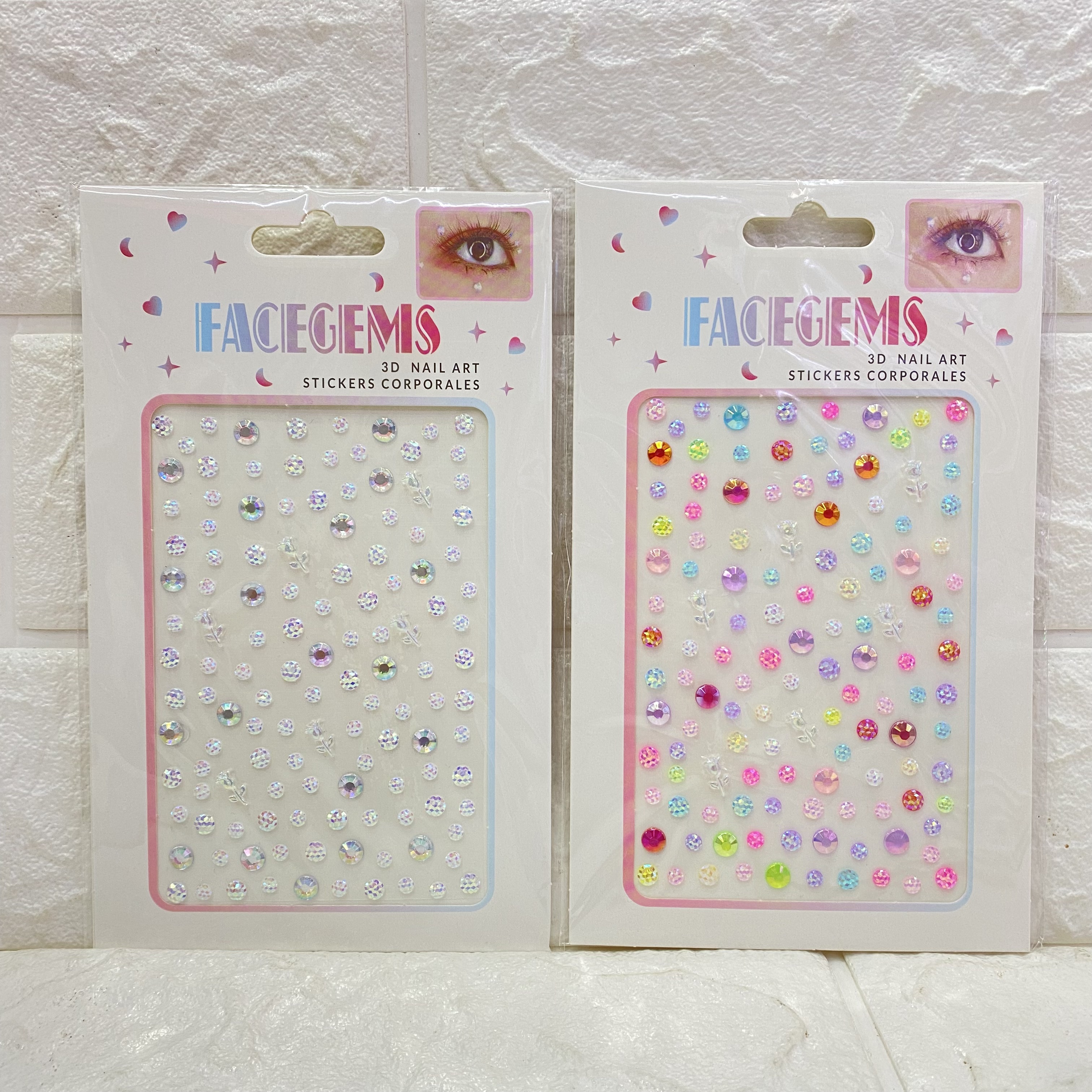 Sparkling cheeks, face stickers, face stickers, girl and princess face stickers, diamond stickers, stage performance eye makeup, water diamond stickers pic 5