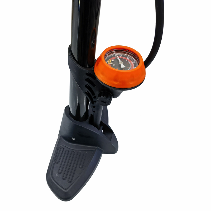 231208 Floor-standing air pump with pressure gauge, floor-standing air pump for basketball toys, air pump for bicycles, air pump for cars and bicycles, portable pic 7