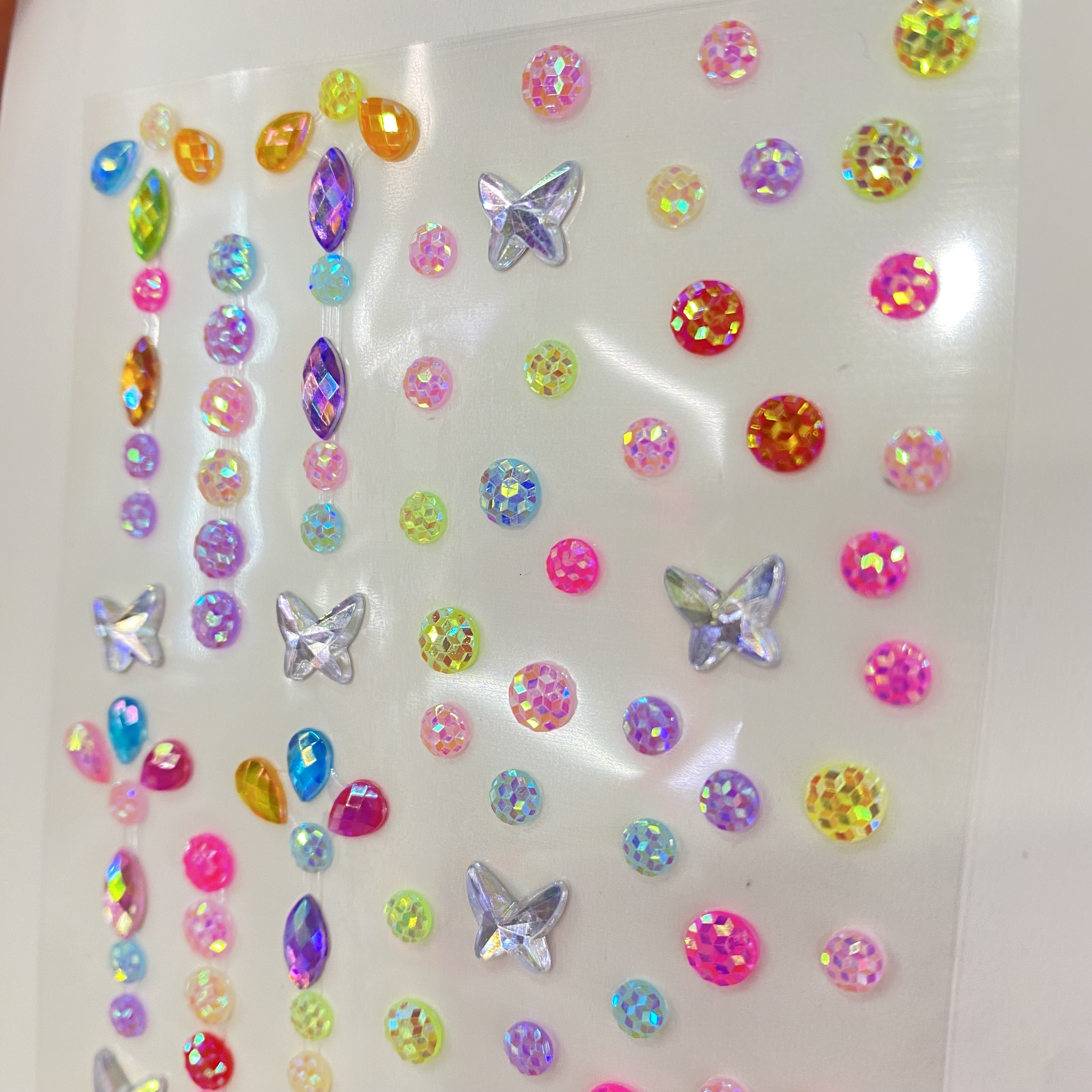 Sparkling cheeks, face stickers, face stickers, girl and princess face stickers, diamond stickers, stage performance eye makeup, water diamond stickers pic 14