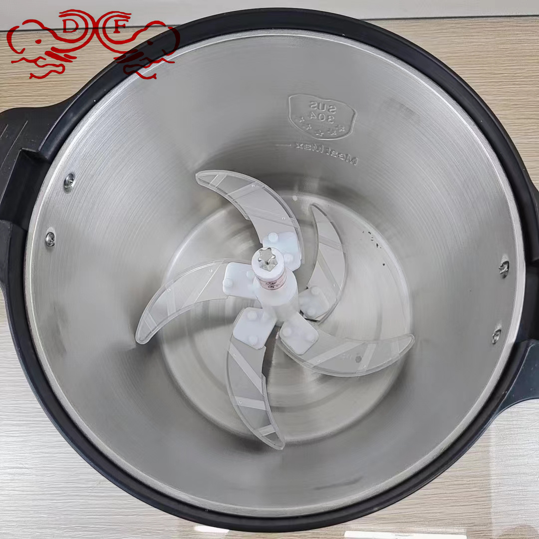 DF68183 Meat grinder, household vegetable filling machine, large-capacity blender, garlic mince machine, multi-functional stainless steel DF TRADINGHOUSE Specification image