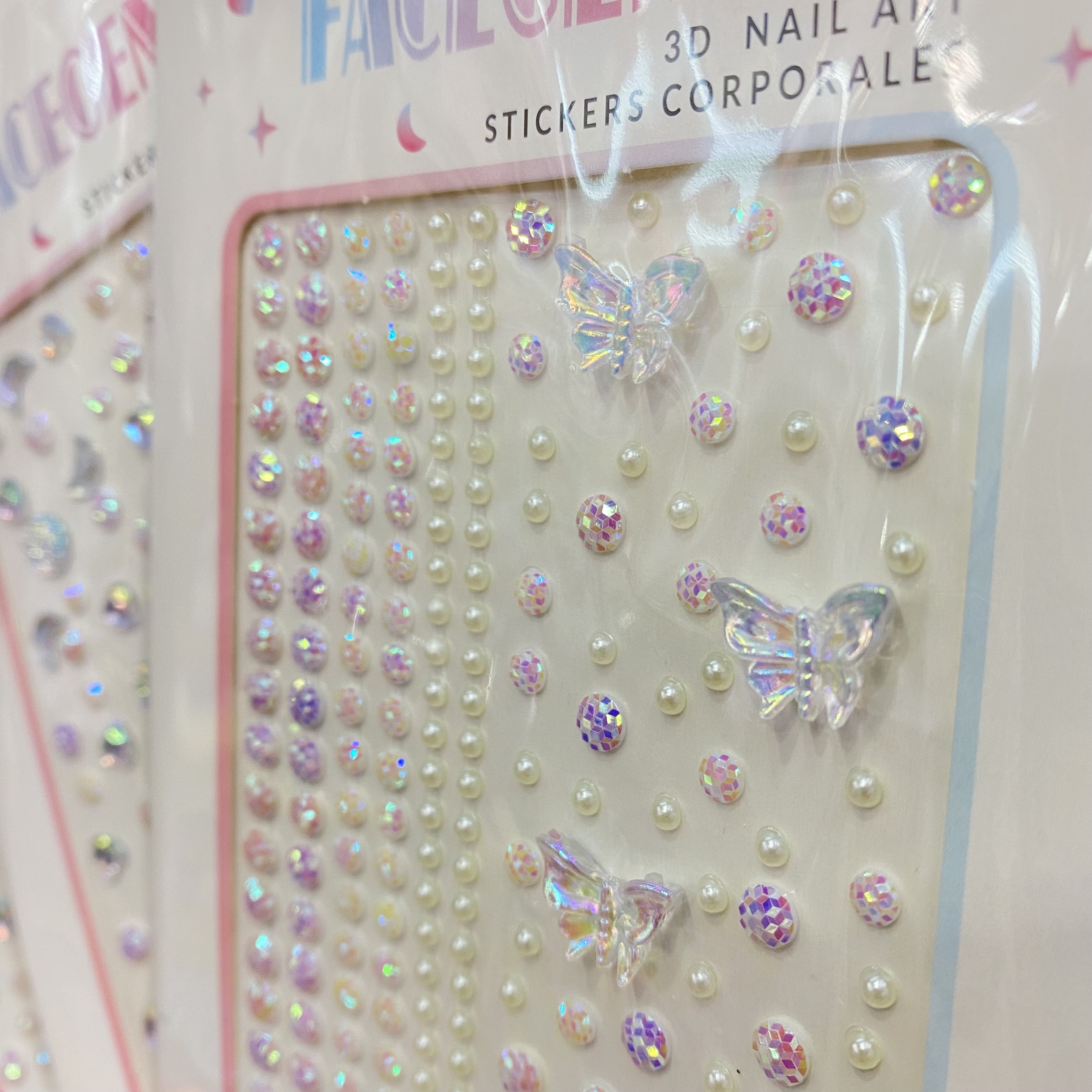 Sparkling cheeks, face stickers, face stickers, girl and princess face stickers, diamond stickers, stage performance eye makeup, water diamond stickers pic 13