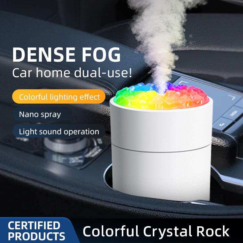New product: Colorful ambient light, large spray humidifier, aroma Diffuser, office, car, bedroom aroma diffuser humidifier Item Picture