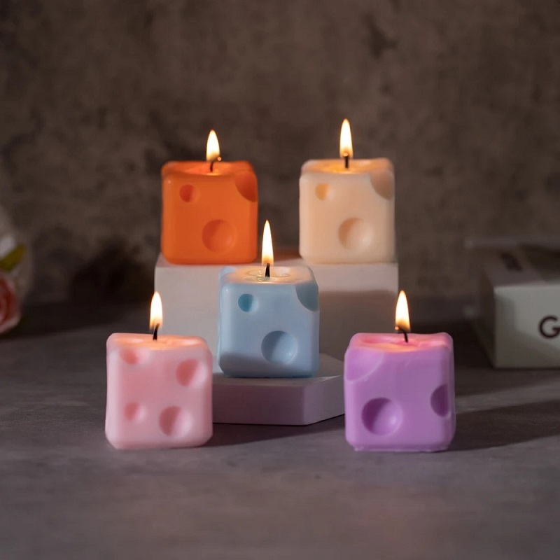 婚庆蜡烛/莲花灯/大豆蜡香氛/水果造型香薰蜡烛/桂花白底实物图