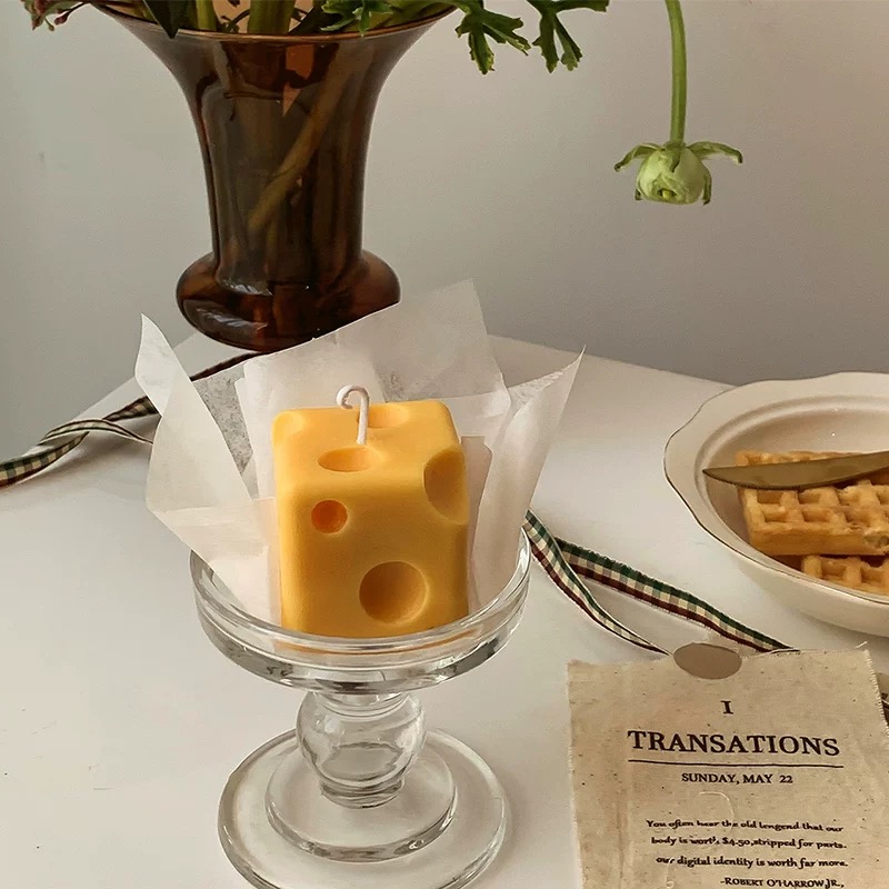 ins自制大豆蜡芝士奶酪香薰蜡烛摆件装饰 民宿咖啡馆软装拍摄道具香氛蜡烛香薰蜡烛生日蜡烛蜡烛圣诞蜡烛蜡烛香氛香薰婚庆蜡烛详情4