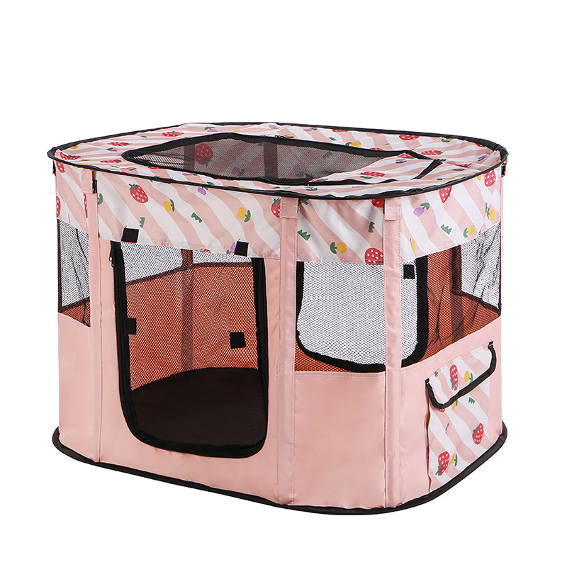 T spot cross-border pet supplies for dog and cat litter tent puppy and cat cub enclosure rectangular folding cat and dog cage Item Picture
