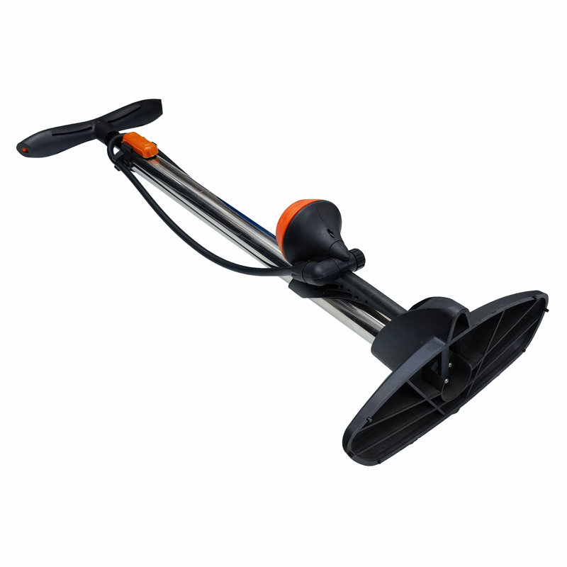 231209 Floor-standing air pump with pressure gauge, floor-standing air pump for basketball toys, air pump for bicycles, air pump for cars and bicycles, portable Application Scenario