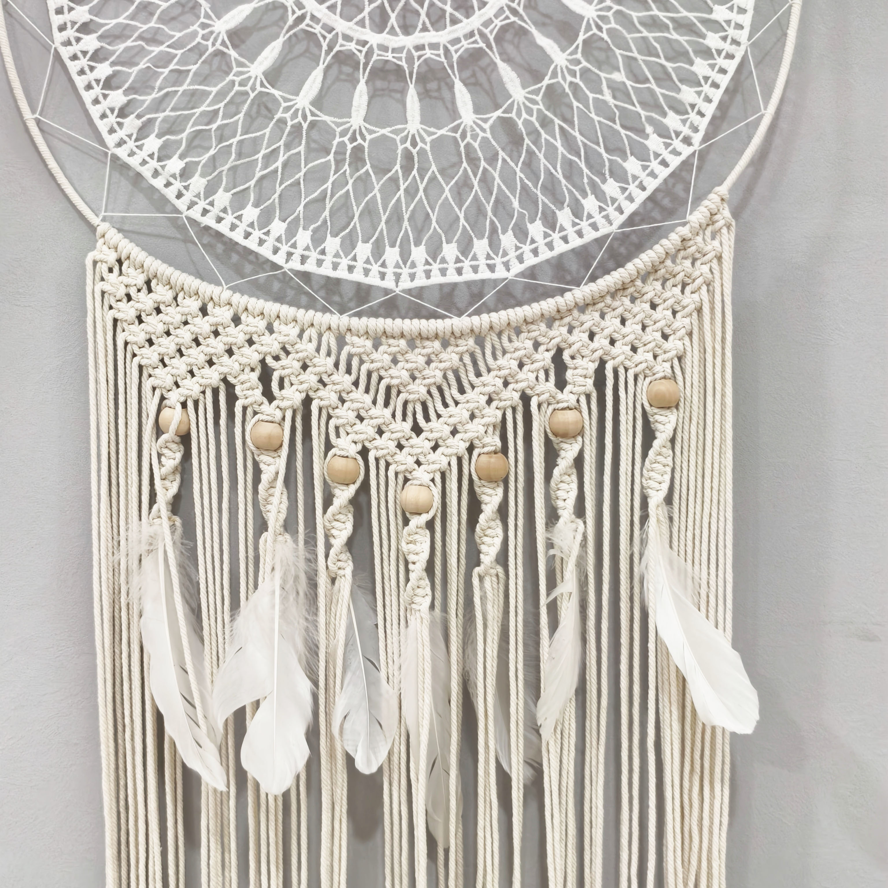 Indian 50 Cm Large Dreamcatcher Indoor Creative Hanging Decoration Wedding Wedding Dreamcatcher Home Decoration Hanging Decoration Application Scenario