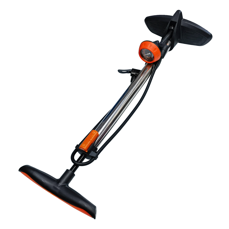 231209 Floor-standing air pump with pressure gauge, floor-standing air pump for basketball toys, air pump for bicycles, air pump for cars and bicycles, portable Specification image